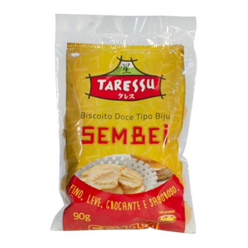 Biscoito Doce Biju Sembei - Taressu