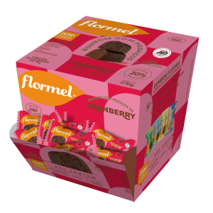Bombom cranberry (18 unidades) - Flormel