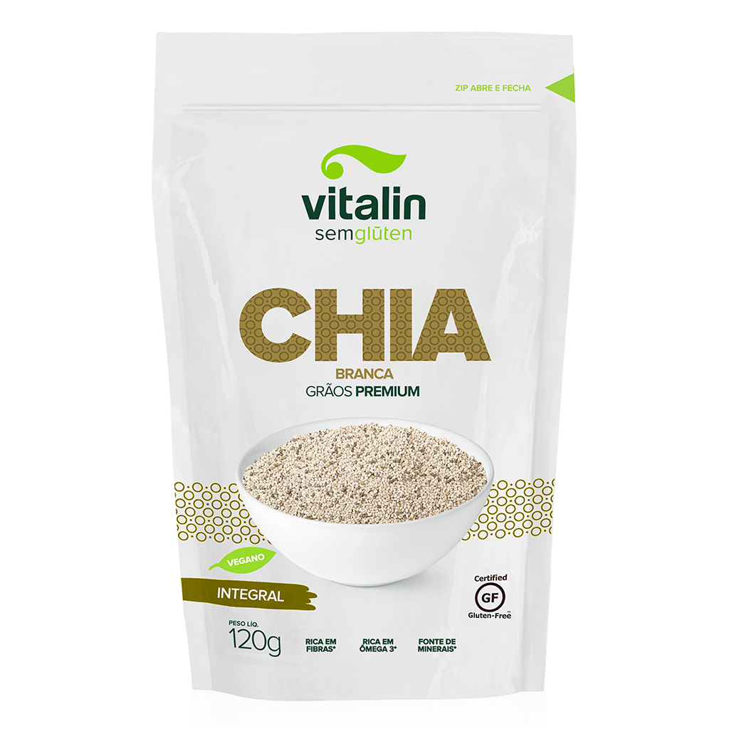 Chia Grãos Branca - Vitalin