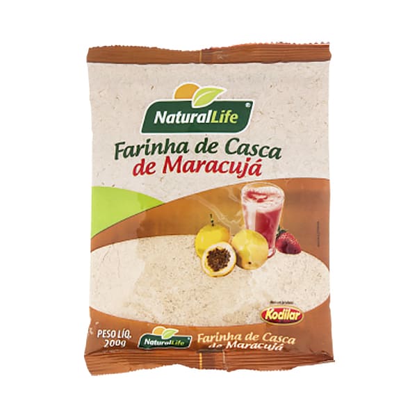 Farinha de Casca de Maracujá - Natural life