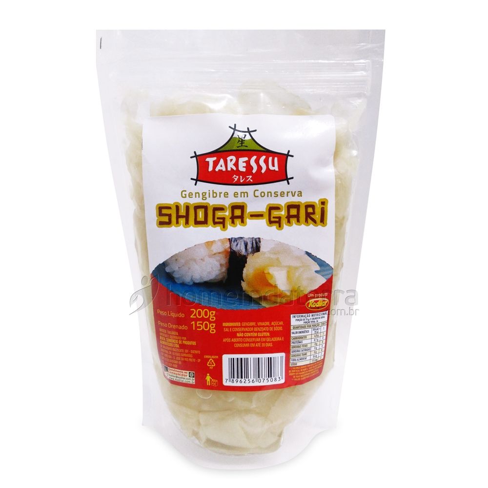 Gengibre em Conserva - Taressu