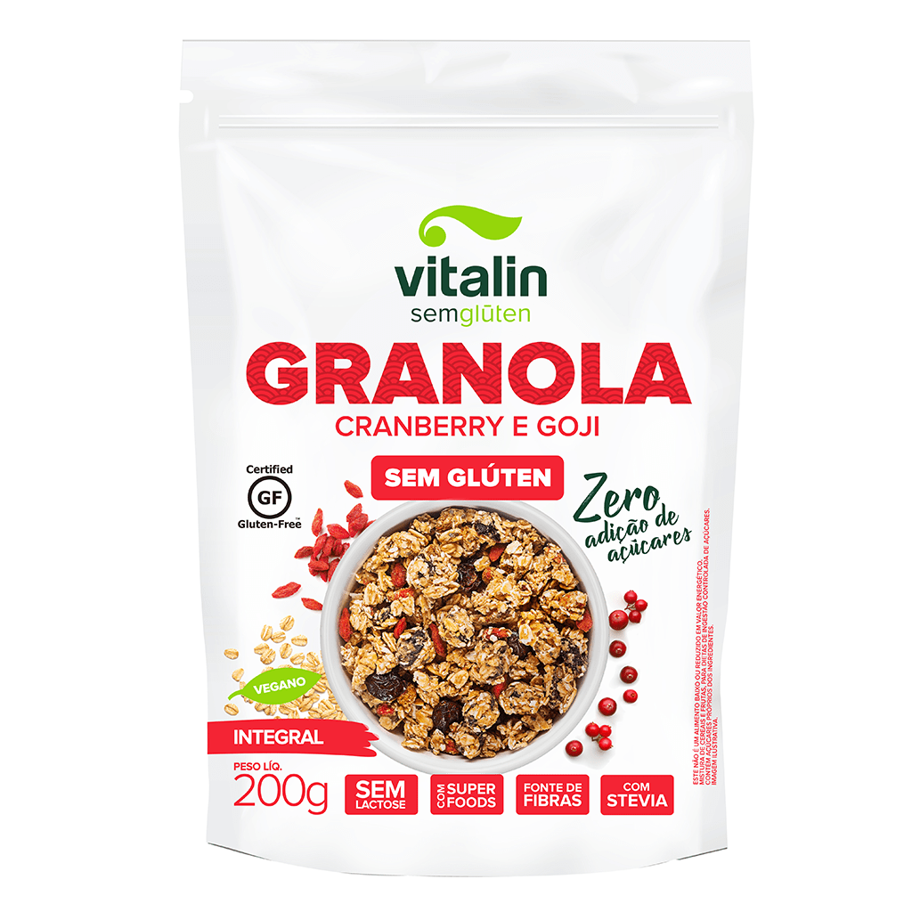 Granola Cranberry Goji - Vitalin