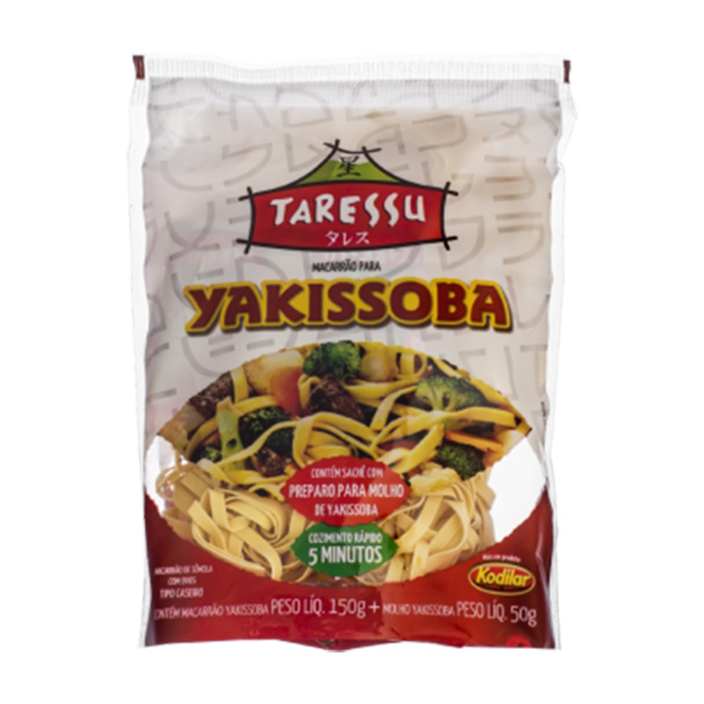 Macarrão Yakissoba com Molho - Taressu