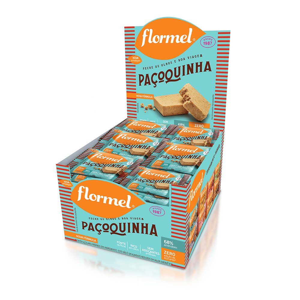 Paçoquinha (24 unidades) - Flormel