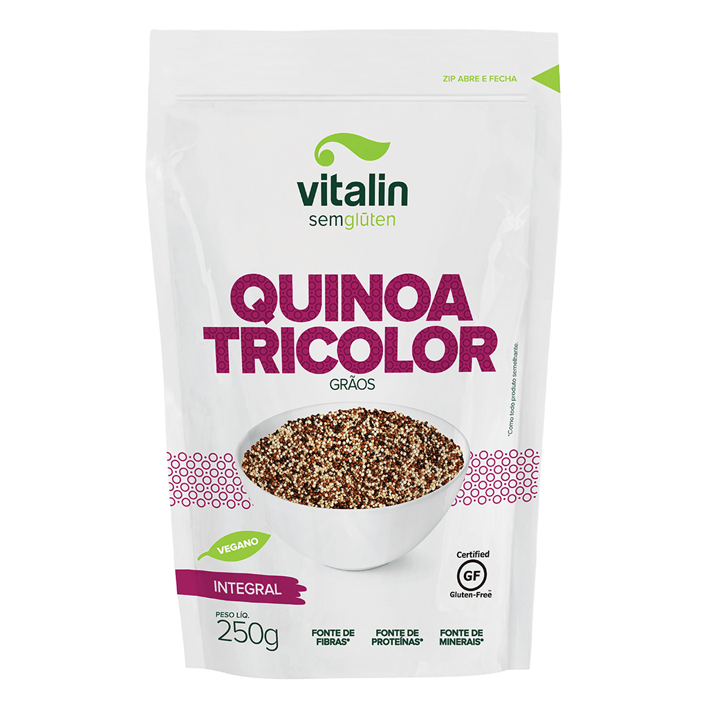Quinoa Tricolor Grãos - Vitalin