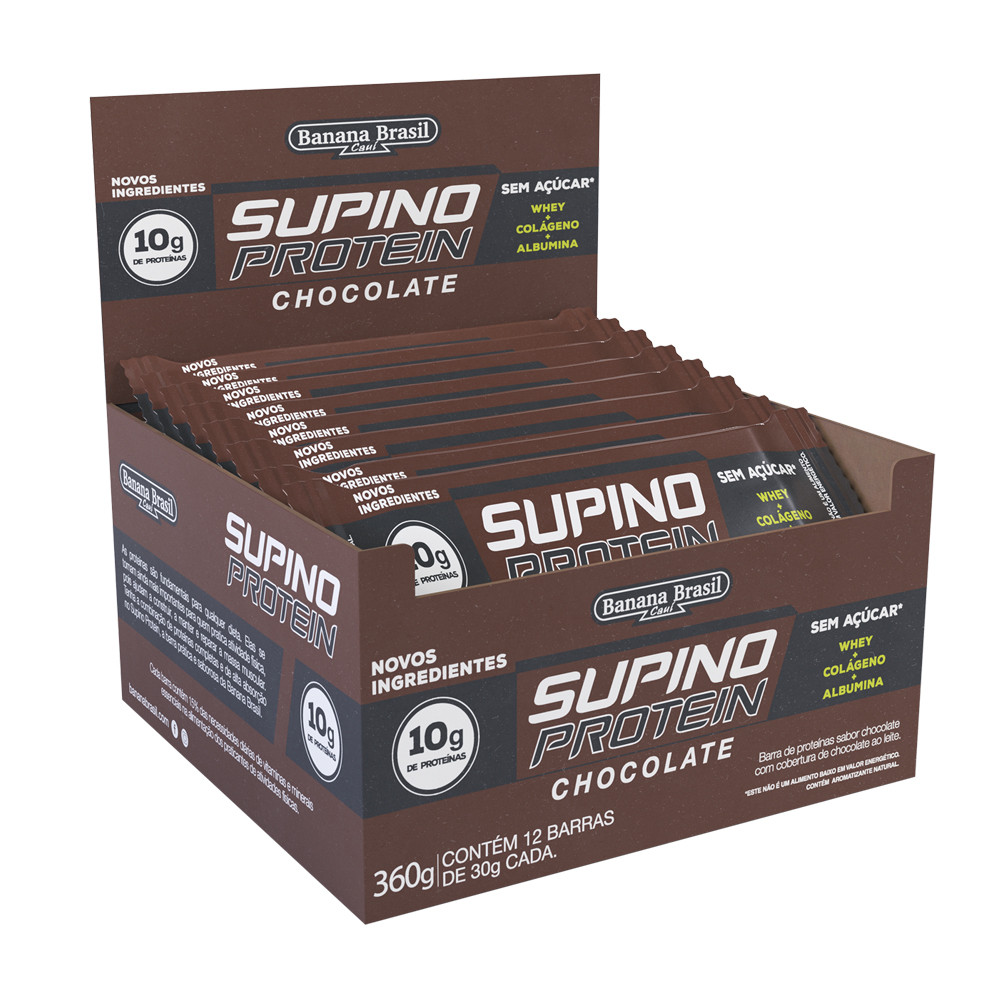 Supino Protein Chocolate - Banana Brasil