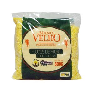 Flocos de milho orgânico - Mano velho