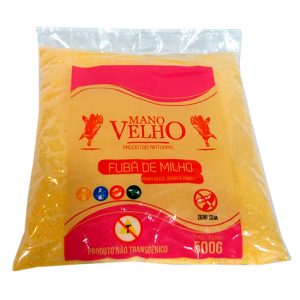 Fubá de milho natural - Mano velho